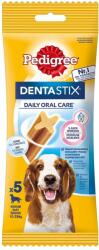 PEDIGREE Pedigree Oral Care Snack: Dentastix pentru câini de talie medie (10-25 kg) - 5 bucăți (128 g)