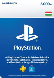 Sony PlayStation Store - Kredit 5000 Ft - PS4 HU Digital