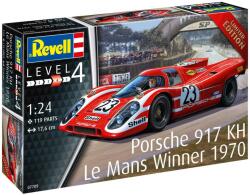 Revell Mașină din plastic ModelKit 07709 - Porsche 917K Le Mans Winner 1970 (1: 24) (18-07709)