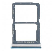 Huawei Y8p sim kártya tartó tálca, kék (gyári)