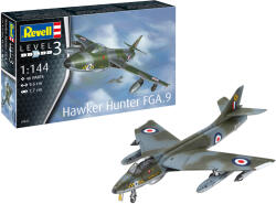 Revell Hawker Hunter FGA. 9 1: 144 makett repülő (03833) (03833) - jatekmakettcentrum