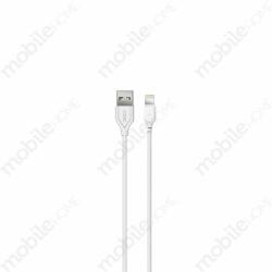 XO NB103 iPhone Lightning Adat- és töltőkábel 2, 1A 2 méter fehér