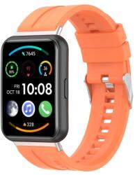 Curea din SILICON Huawei Watch Fit 2 portocaliu