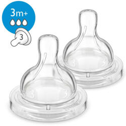 Philips Classic+ Y-vágású etetőcumi (2db) - 6h+