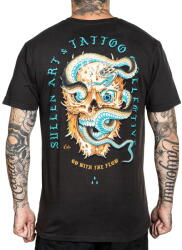 SULLEN Tricou pentru bărbați SULLEN - FLOW - VINTAGE BALCK - SCM3873_VBK