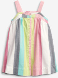 GAP Lány GAP Baby Stripe Button Gyerek ruha 12-18 hónap Többszínű
