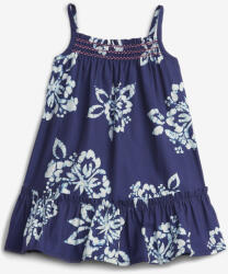 GAP Lány GAP Smocked Floral Gyerek ruha 18-24 hónap Kék