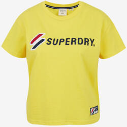 SuperDry Női SuperDry Sportstyle Graphic Boxy Póló M Sárga