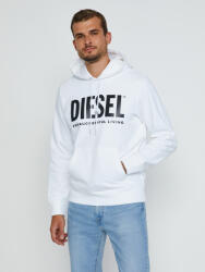 Diesel Férfi Diesel Girk-Hood-Ecologo Melegítő felső XL Fehér