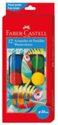 Faber-Castell Vízfesték készlet 24 mm 12 (125011)
