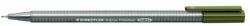 STAEDTLER Triplus tűfilc 0,3 mm olivazöld (334-57)