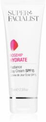 Super Facialist Rosehip Hydrate crema hidratanta de zi cu protectie solara SPF 15 75 ml