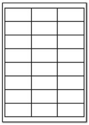CDRmarket Etichete autoadezive 64, 6 x 33, 8 mm, 24 de etichete, A4, 100 coli (R0ECO.5853A, 227014)