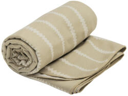Sea to Summit DryLite Towel XL gyorsan száradó törülköző bézs/fehér