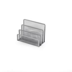 BLUERING Fémhálós levéltartó 3 rekeszes Bluering® ezüst (LEVFEMH9126ASZU)