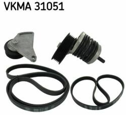 SKF Set curea transmisie cu caneluri SKF VKMA 31051 (VKMA 31051) - automobilus