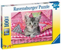 Ravensburger Puzzle Pisicuta, 100 Piese (rvspc12985) - ookee