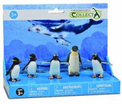 CollectA Set 5 figurine pictate manual Pinguini (COL84061LPP) - ookee