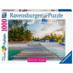 Ravensburger Puzzle Insula Din Caraibe, 1000 Piese (rvspa16912) - ookee Puzzle