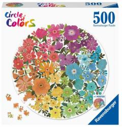 Ravensburger Puzzle Cerc Flori, 500 Piese (rvspa17167) - ookee