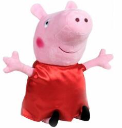 Play by Play Jucarie din plus Peppa Pig cu rochie rosie din satin, 17 cm (PL18947R) - ookee