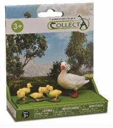 CollectA Set de 2 figurine pictate manual Gasca si boboci 89666 (COL89666UMP) - ookee Figurina