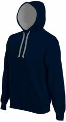 Kariban KA446 MEN'S CONTRAST HOODED SWEATSHIRT (ka446nv/fg-m) - polokozpont