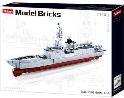 Sluban Model Bricks Army - Fregatt hadihajó építőjáték készlet (M38-B0702)
