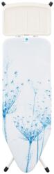 Brabantia Дъска за гладене Brabantia - Cotton Flower, 124 x 45 cm с поставка за парогенератор (90300128)