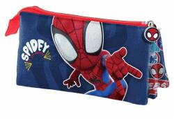 KARACTERMANIA Penar Spiderman Rescue cu 3 compartimente, 23.5 x 10 x 5 cm (KM02662)