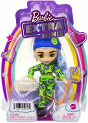 Mattel Papusa Barbie cu par lung si accesorii, Extra Minis, HGP65 Papusa Barbie