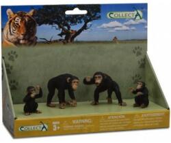 CollectA Figurina Familia Cimpanzeilor Collecta, 3 ani+ (COL89802LPP)