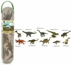 CollectA - Cutie cu 10 minifigurine Dinozauri set 2 (COLA1102C)