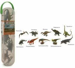 CollectA - Cutie cu 10 minifigurine Dinozauri set 1 (COLA1101C)