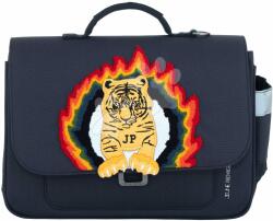Jeune Premier Servietă școlară It Bag Mini Tiger Flame Jeune Premier design ergonomic de lux 27*32 cm (JPITN22191)