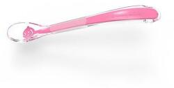 BABYONO Lingurita din silicon Smile 6 m+ roz (AGS1460-BOp)