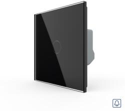 LIVOLO Buton Sonerie cu Touch LIVOLO din Sticla - Serie Noua - culoare negru