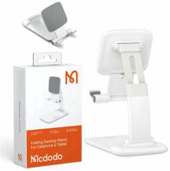 Mcdodo Suport Birou Mcdodo Foldable Mobile Desktop Stand White pentru Telefon & Tableta (pliabil, ABS) (TB-1020)