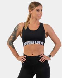 NEBBIA Sutien sport Medium Impact Cross Back Black S