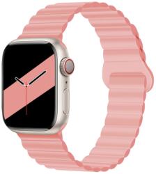 REVERSE Curea din silicon Apple Watch 7 (41 mm) / 6 / SE / 5 / 4 (40 mm) / 3 / 2 / 1 (38 mm) roz