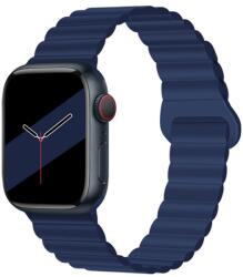 REVERSE Curea din silicon Apple Watch 7 (41 mm) / 6 / SE / 5 / 4 (40 mm) / 3 / 2 / 1 (38 mm) albastru