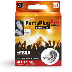  Alpine PartyPlug Pro Natural Chrániče 21 dB 1 pár