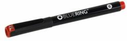 BLUERING Rostirón, tűfilc alkoholos 1mm, OHP Bluering® M piros (BR200308) - best-toner