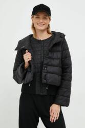 Sisley rövid kabát női, fekete, téli - fekete 36 - answear - 47 990 Ft