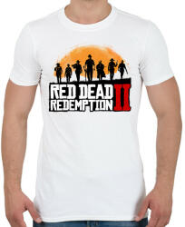 printfashion Red Dead Redemption 2 - Férfi póló - Fehér (7604706)