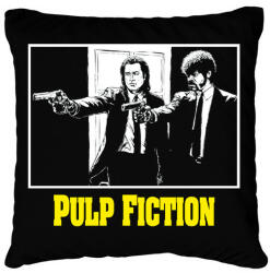 printfashion Pulp Fiction - Párnahuzat, Díszpárnahuzat - Fekete (7604403)