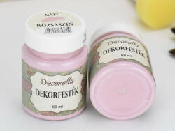 Decorolla matt dekorfesték 60ml rózsaszín (F1019)