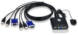 ATEN Net switch kvm usb 2port w/cab/cs22u-a7 aten (CS22U-A7) - roua