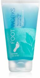 Avon Foot Works Peppermint & Aloe Vera crema de picioare 150 ml