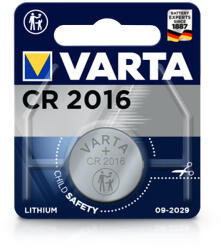 VARTA CR2016 lithium gombelem - 3V - 1 db/cs